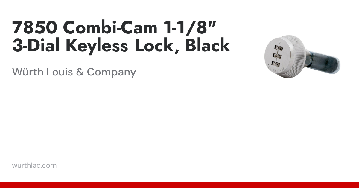 Lotto Di 2 Serrature A Combinazione M LOCK 7802S Per Armadi – 4 Quadranti, Cilindro 5/8, KD - Foto 3