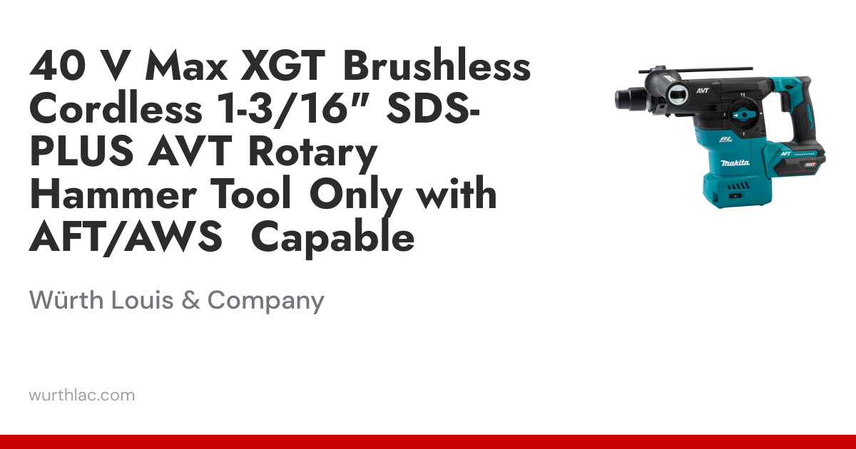 40 V Max XGT Brushless Cordless 1-3/16