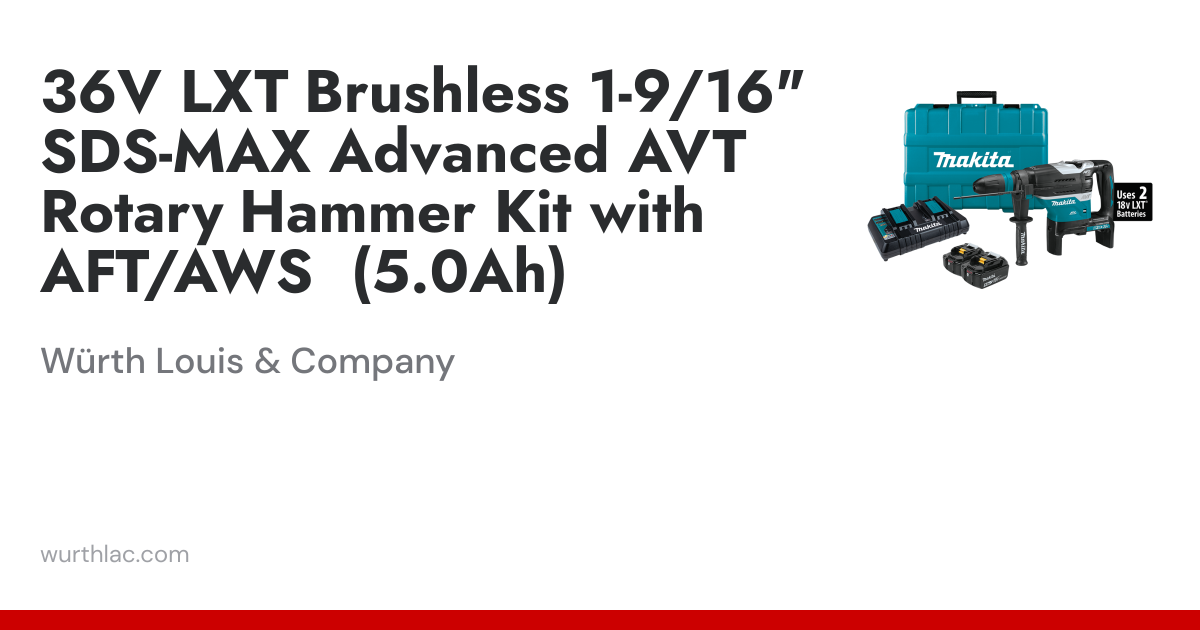 36V LXT Brushless 1-9/16