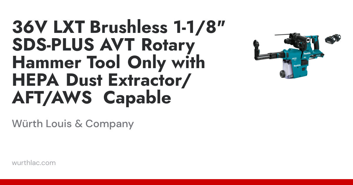 36V LXT Brushless 1-1/8