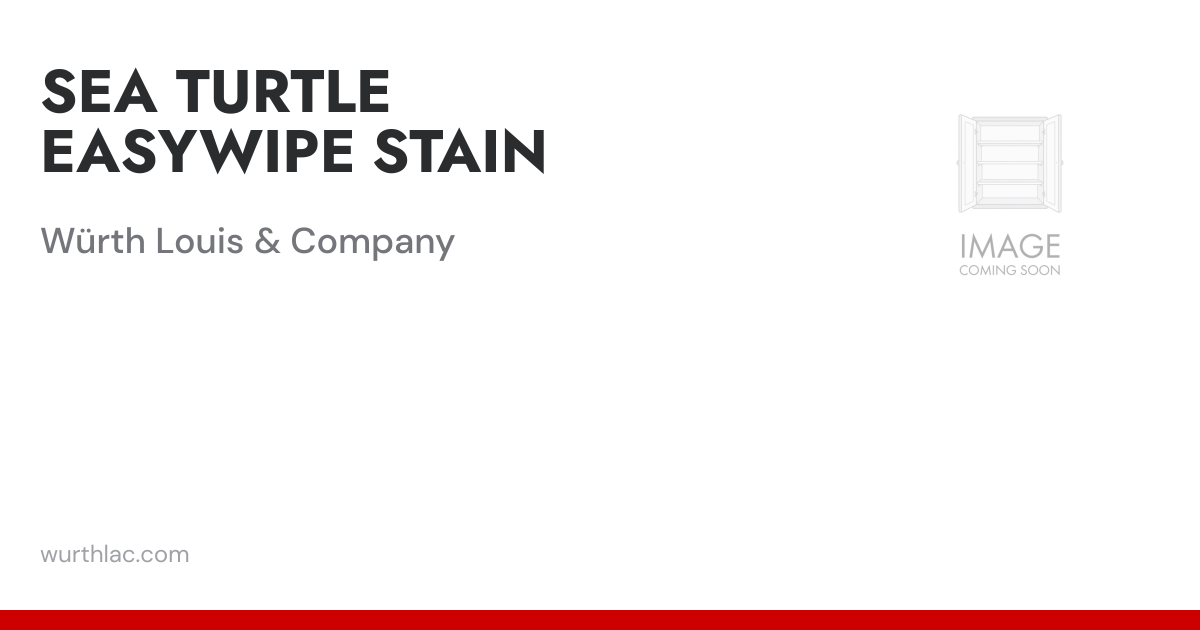 SEA TURTLE EASYWIPE STAIN | Würth Louis & Company
