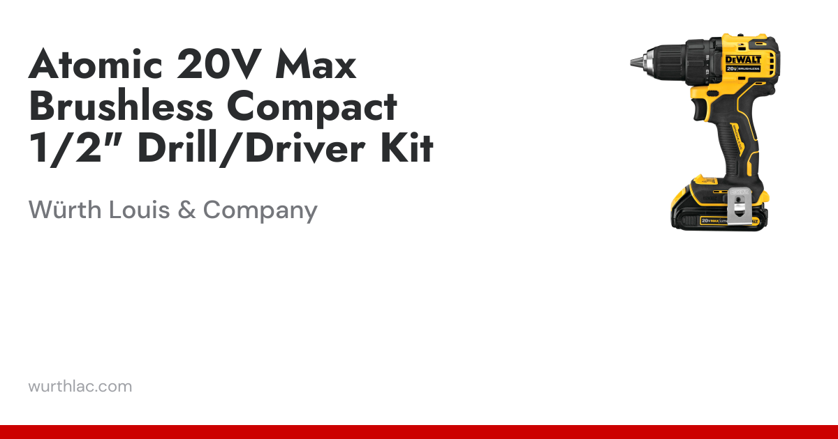 Atomic 20V Max Brushless Compact 1/2