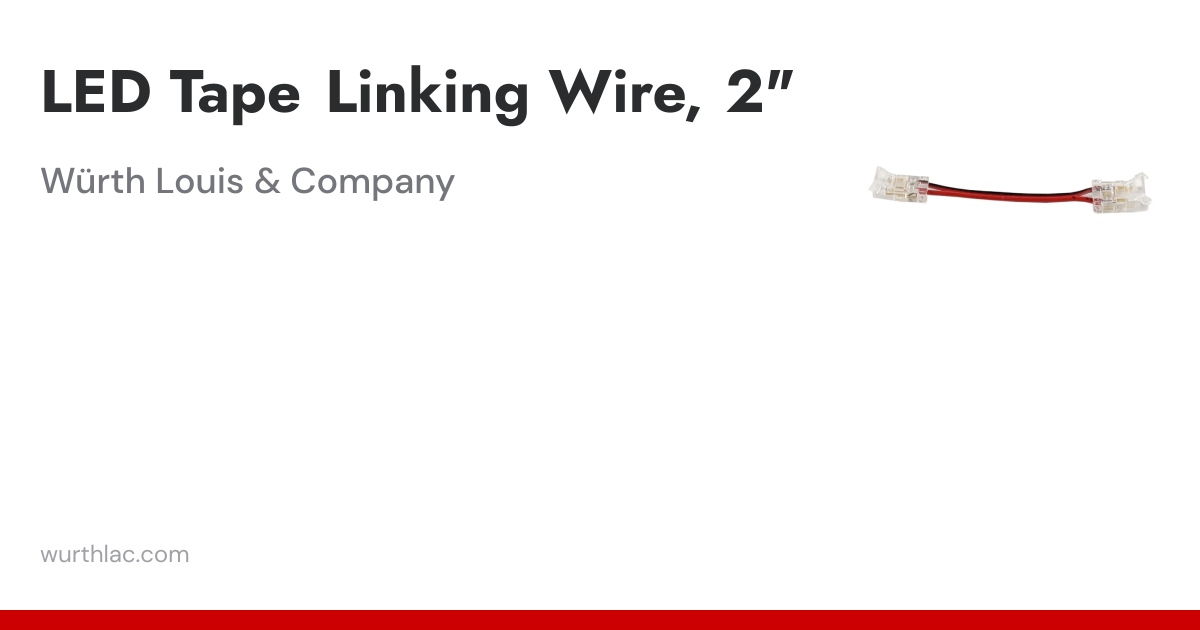 LED Tape Linking Wire, 2