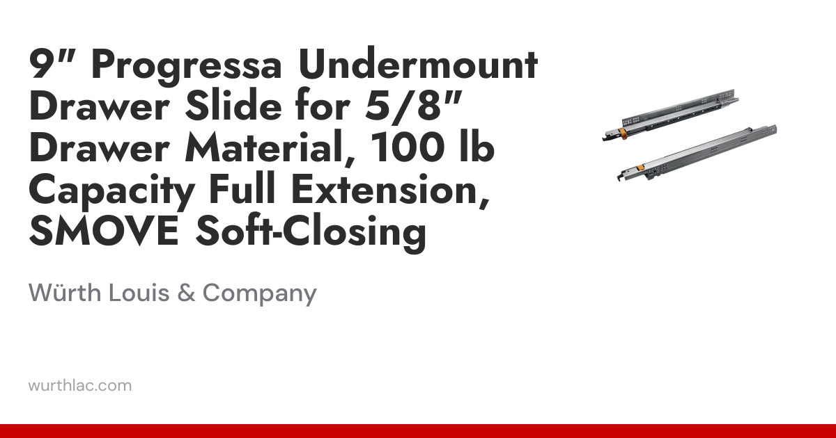 09 PROGRESSA 16MM FL (SHORT) SFT CLS, G5U6S229CXF6 | Würth Louis & Company