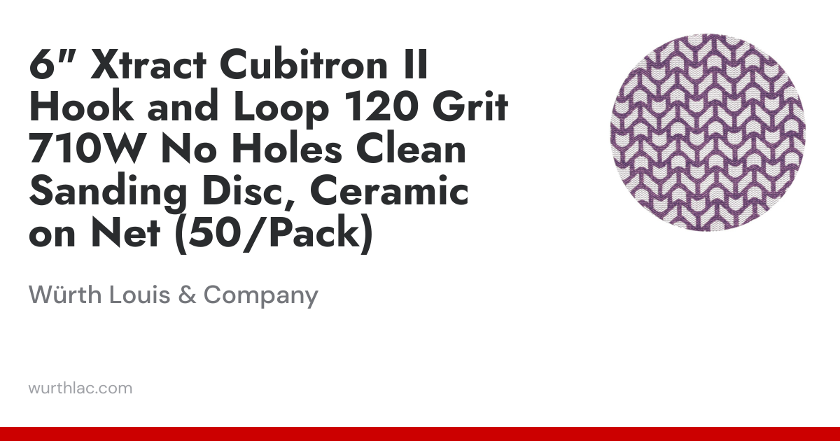 lot 100 3M™ 710W Xtract 5 Net Sanding Discs Cubitron II ™ Hook and