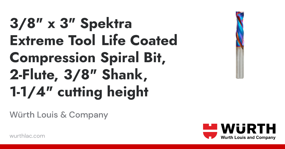 Amana Tool 45624-K-2, 2-Pack SC Spektra Extreme Tool Life Coated V